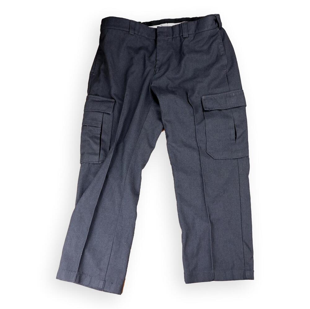 Heavyweight Charcoal Gray Work Pants Work Utility Mens 40 pockets